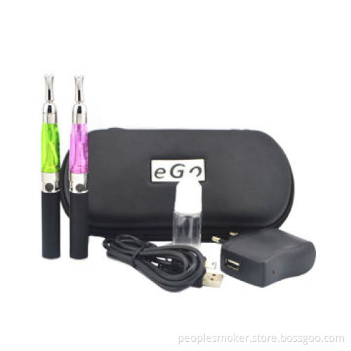 E-cigarette with ce4+ 1 x cartomizer, 1 x battery,1 x USB charger, ego zipper case